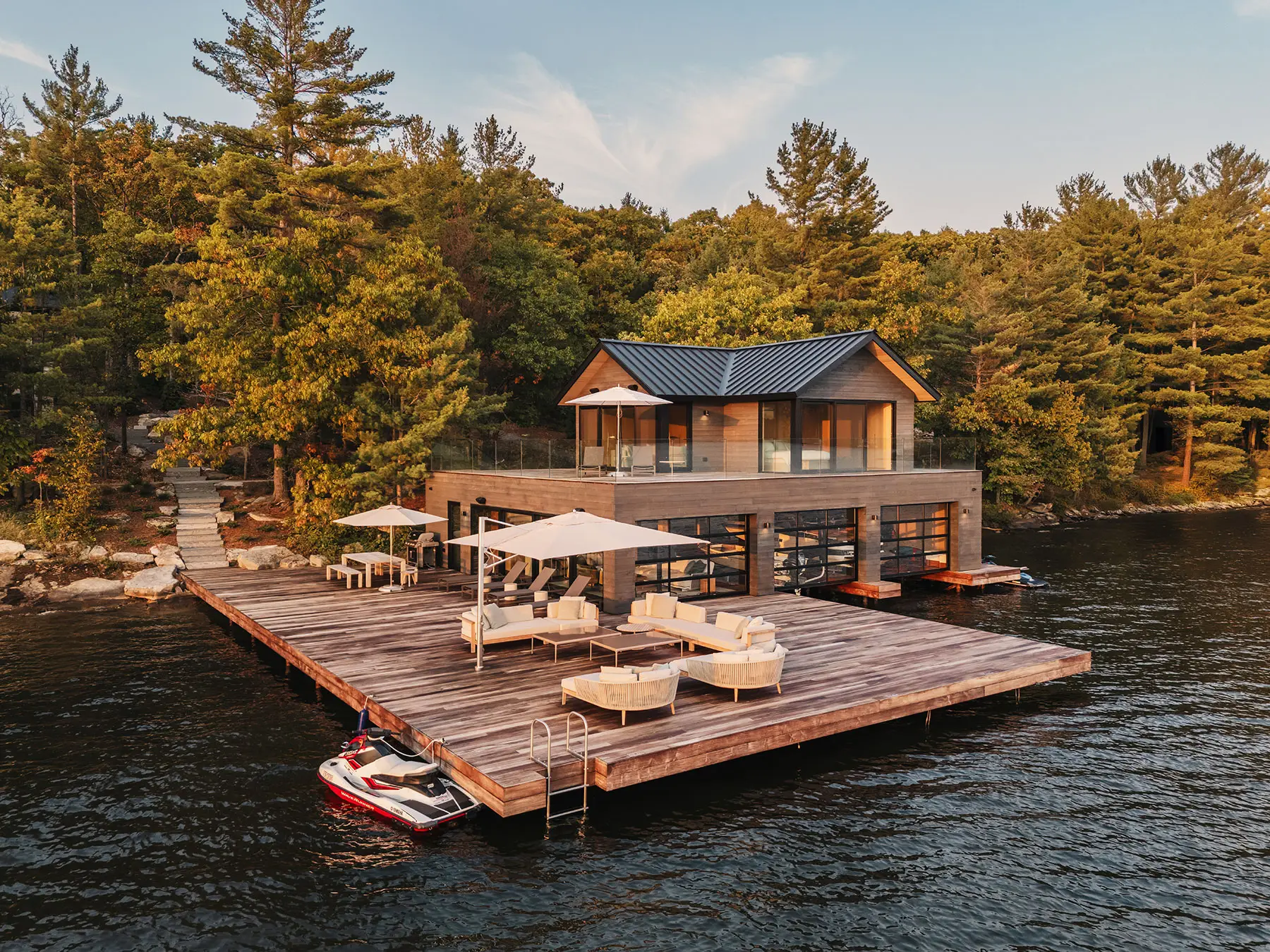 dawson road external and patio view